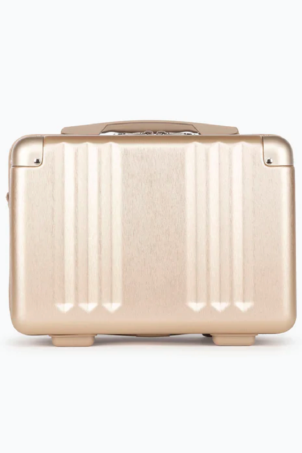 Make up Case vintage hard shell vanity Case luggage box container with tray