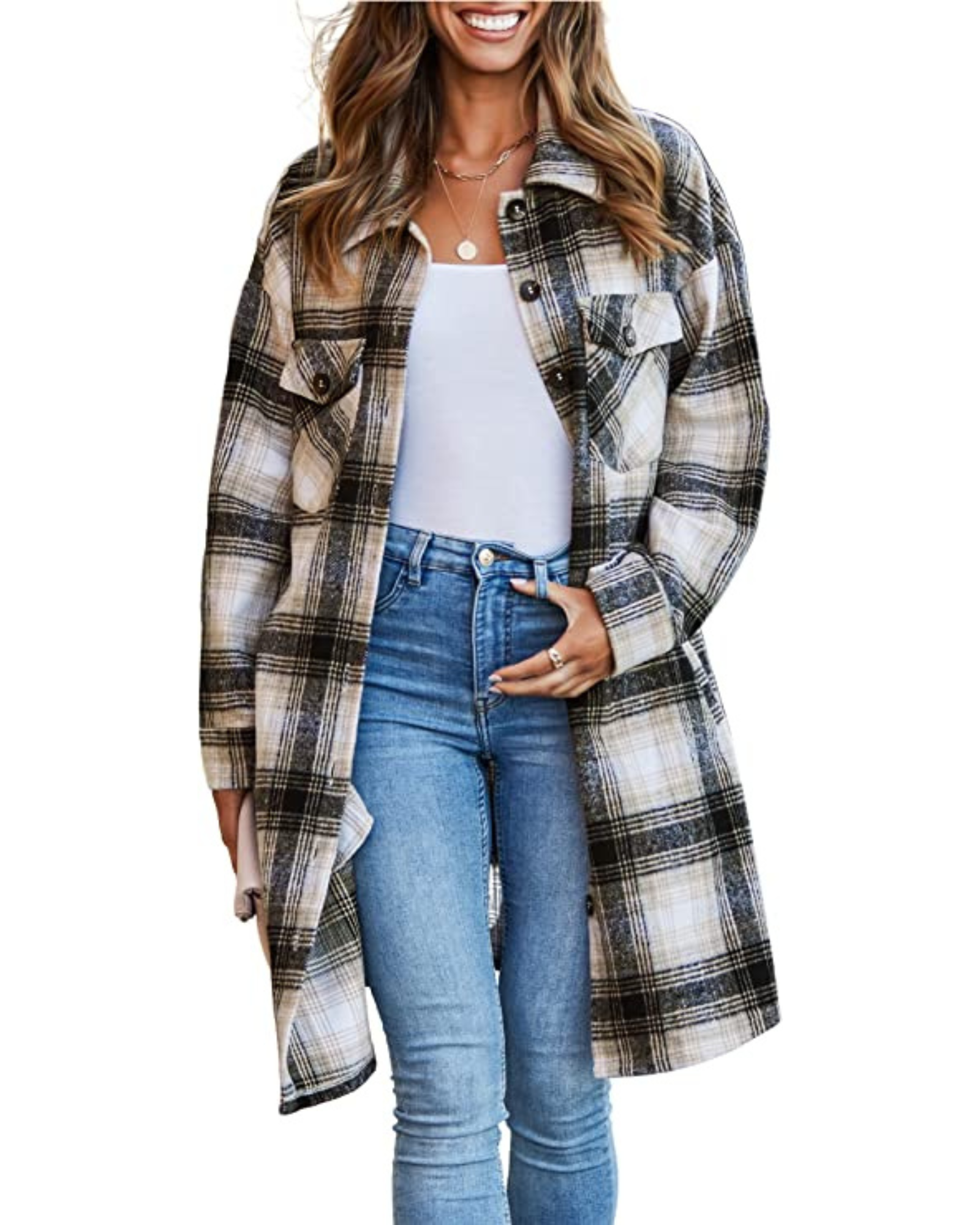 21 Best Flannel Outfits and Cute Ways to Wear Plaid Shirts 2024