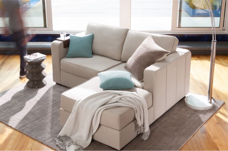 Corner sectionals for store small spaces