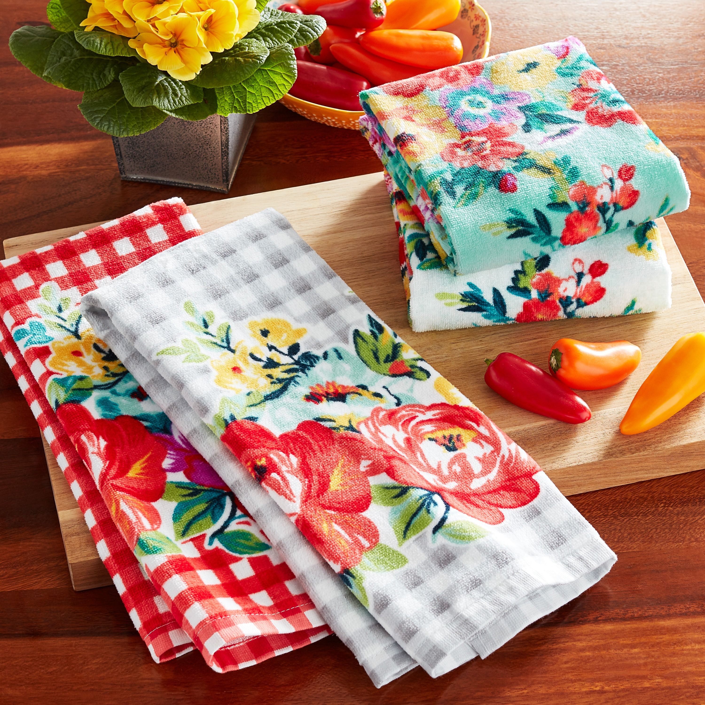 Pretty kitchen on sale towels