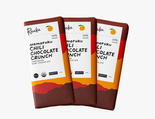 Raaka Momofuku Chili Chocolate Crunch Bar Raaka Momofuku Chili Chocolate Crunch Bar