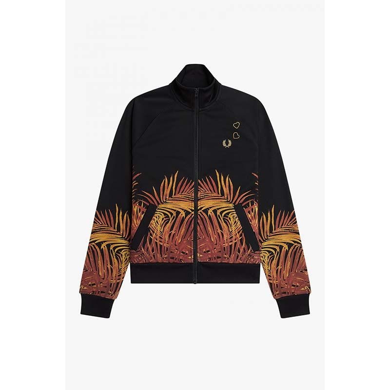 Palm Print Track Jacket