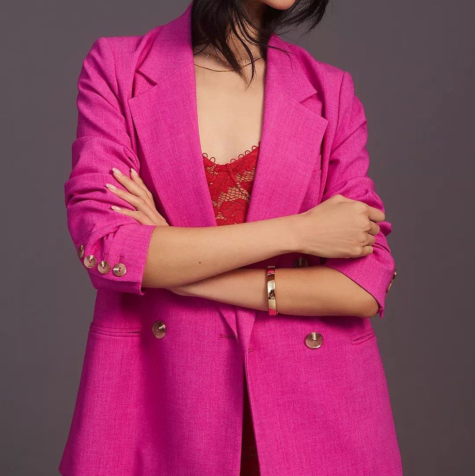 Maeve Double-Breasted Blazer