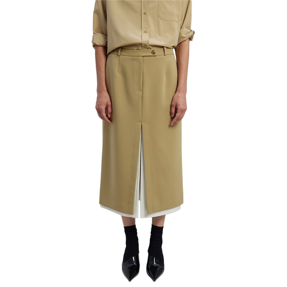 Telli Layered Midi Skirt