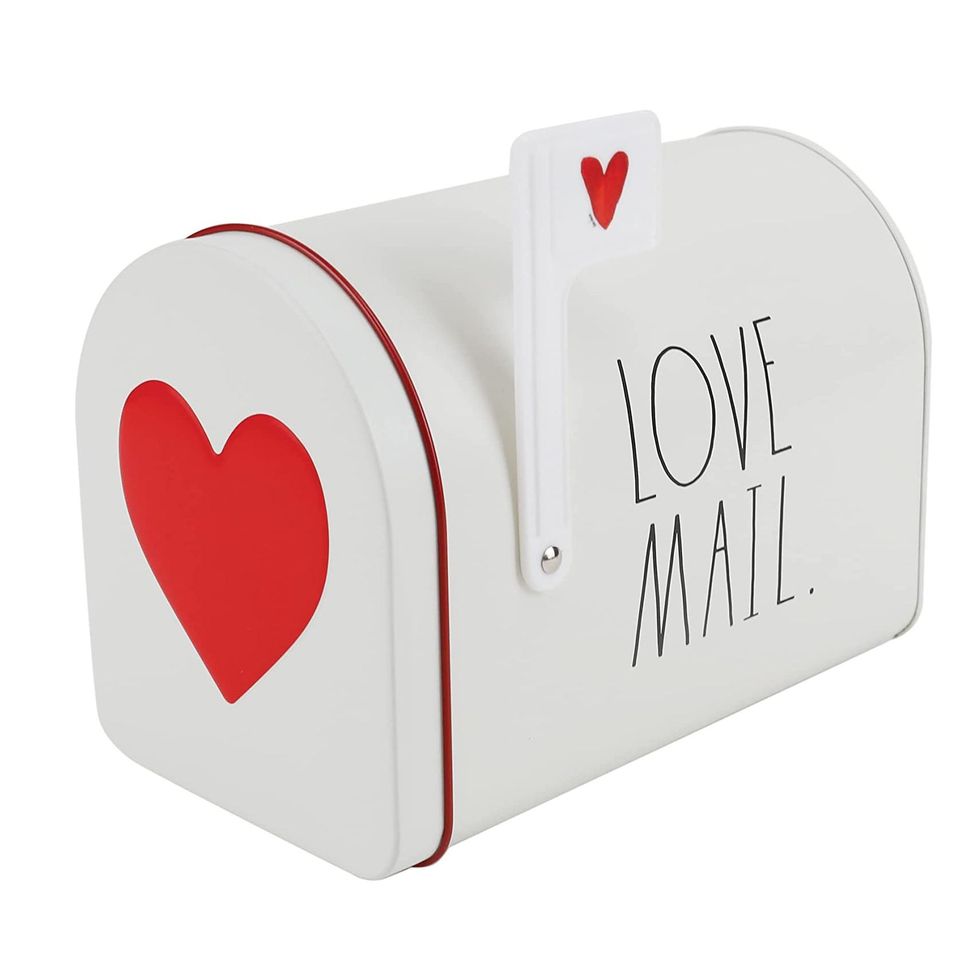 Love Tin Mailbox