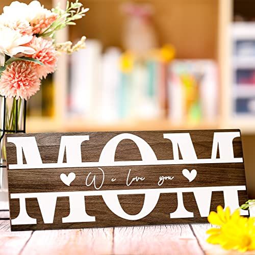 Wooden Mom Board Sign 
