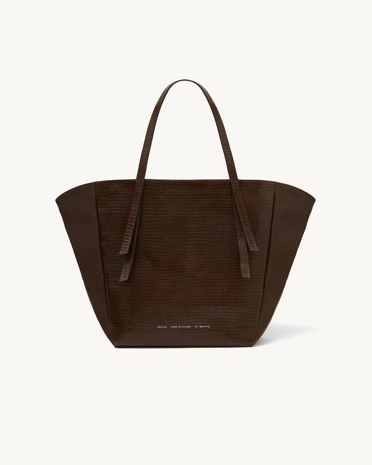Tie Tote Bag “tobacco”
