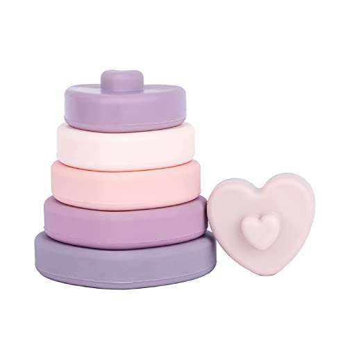 Heart-Shaped Stacking Toy