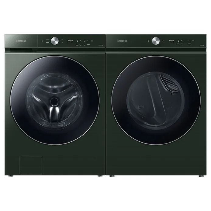 Samsung Bespoke Washer and Electric Dryer Set