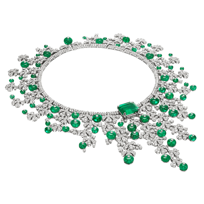 Emerald Venus Necklace