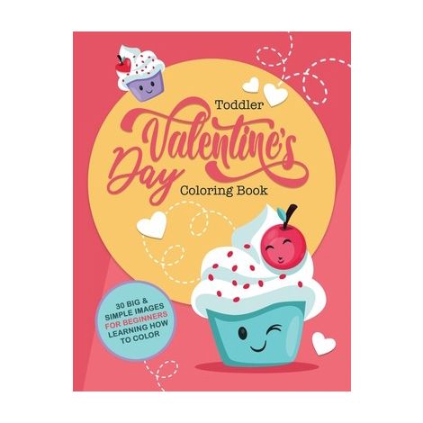 Toddler Valentine's Day Coloring Book