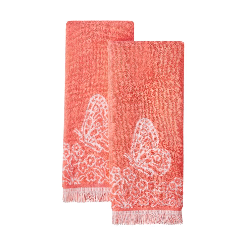 The Pioneer Woman Butterfly Garden Cotton Hand Towel Set 