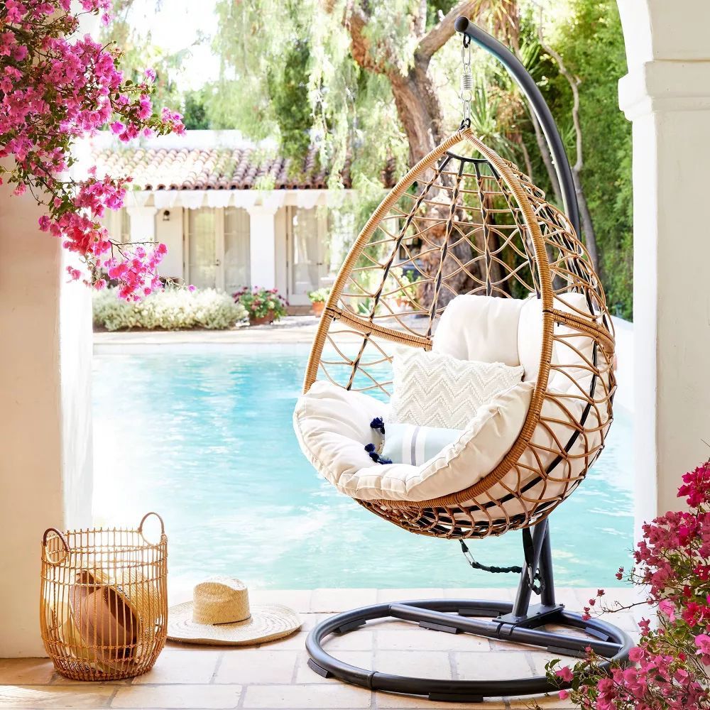 Egg patio deals chair target