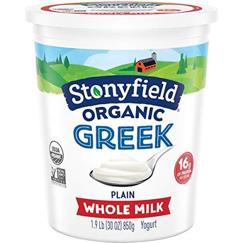 Organic Greek Whole Milk Plain Yogurt