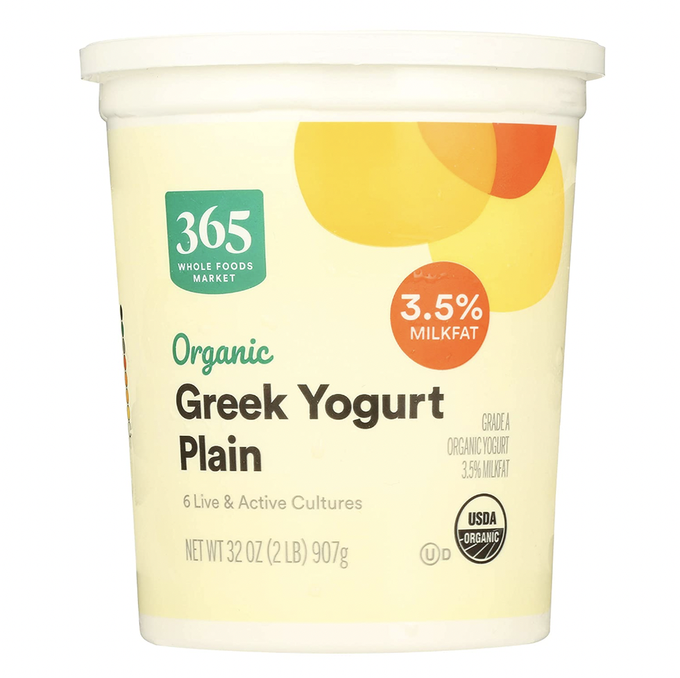 Whole Foods Plain Greek Yogurt