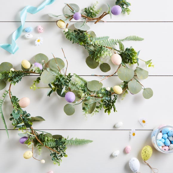 Easter Egg Floral Garland