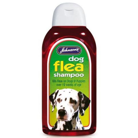 Johnsons Dog Flea Shampoo 400ml