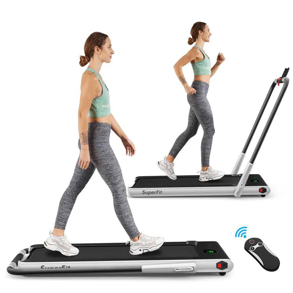 Superfit 2-in-1 Folding Treadmill