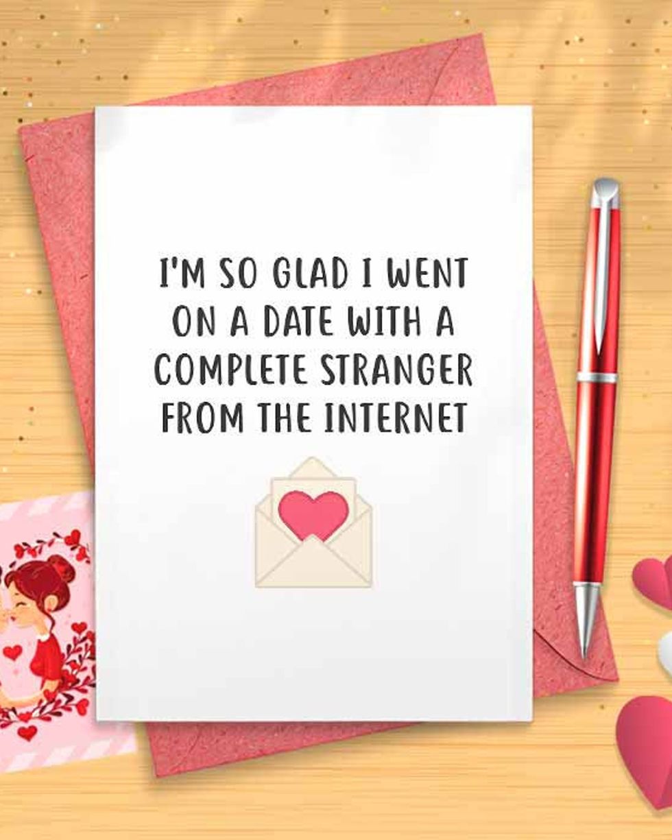 Online Dating Valentine’s Card