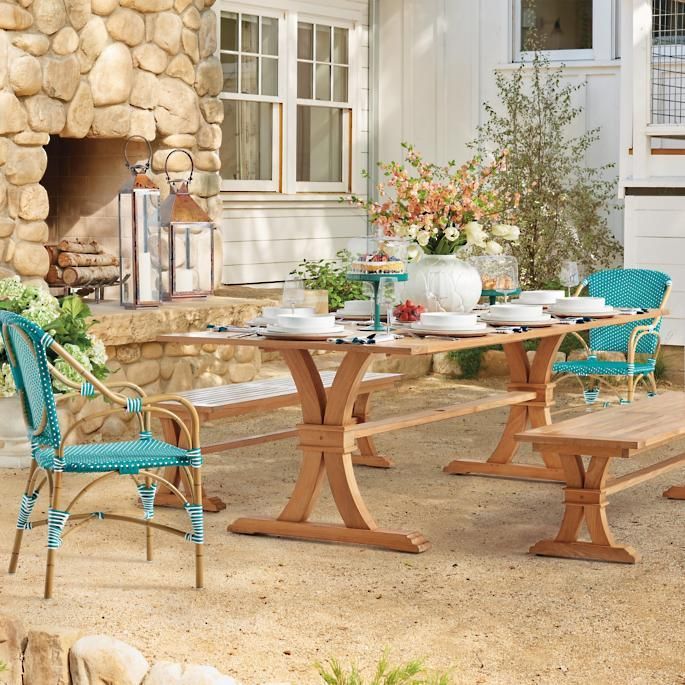 Outdoor patio set online dining