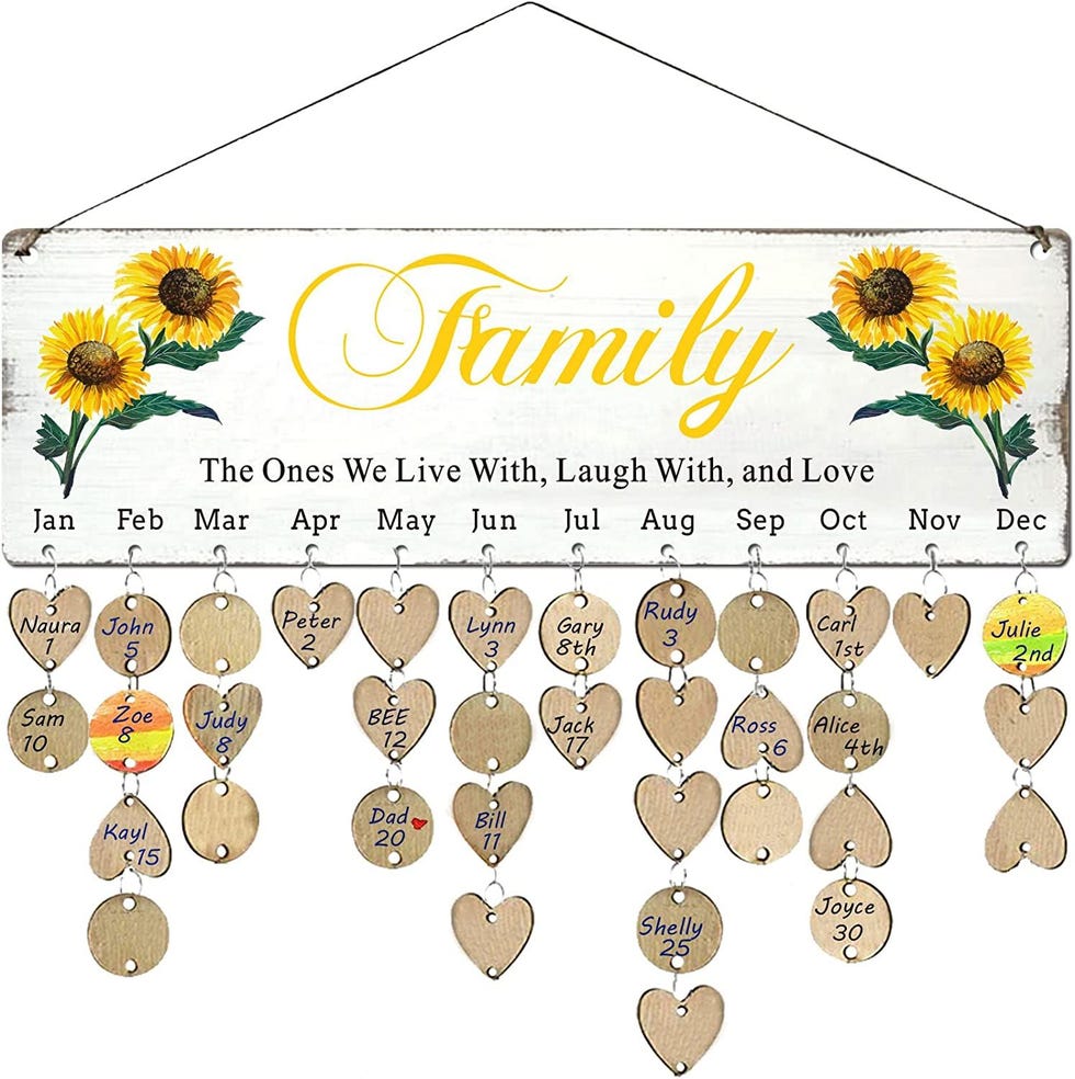 Wooden Birthday Board 