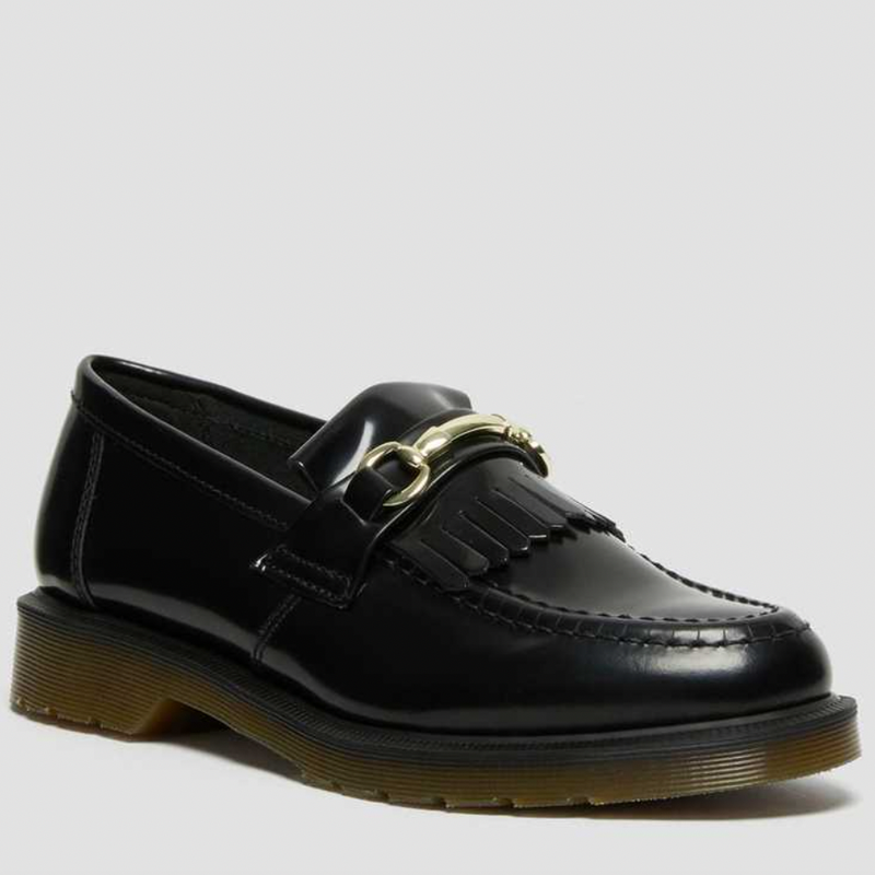 Adrian Snaffle Smooth Leather Kiltie Loafers