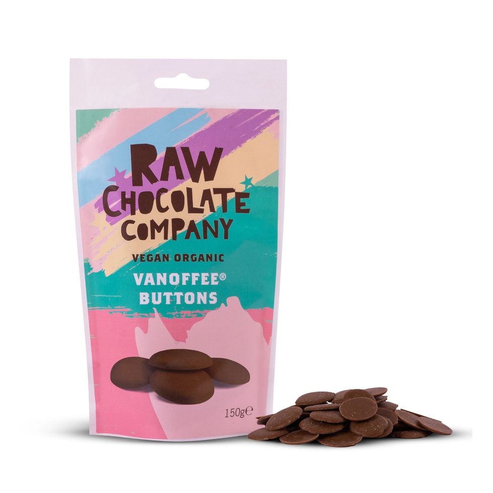 The Raw Chocolate Company Vanoffee Organic Chocolate Buttons 150g