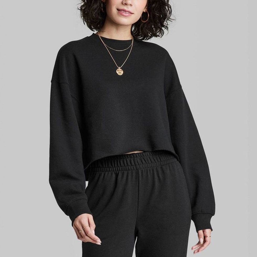 Women's Cozy Fleece Sweatshirts, Boyfriend, Boxy & Cropped Styles