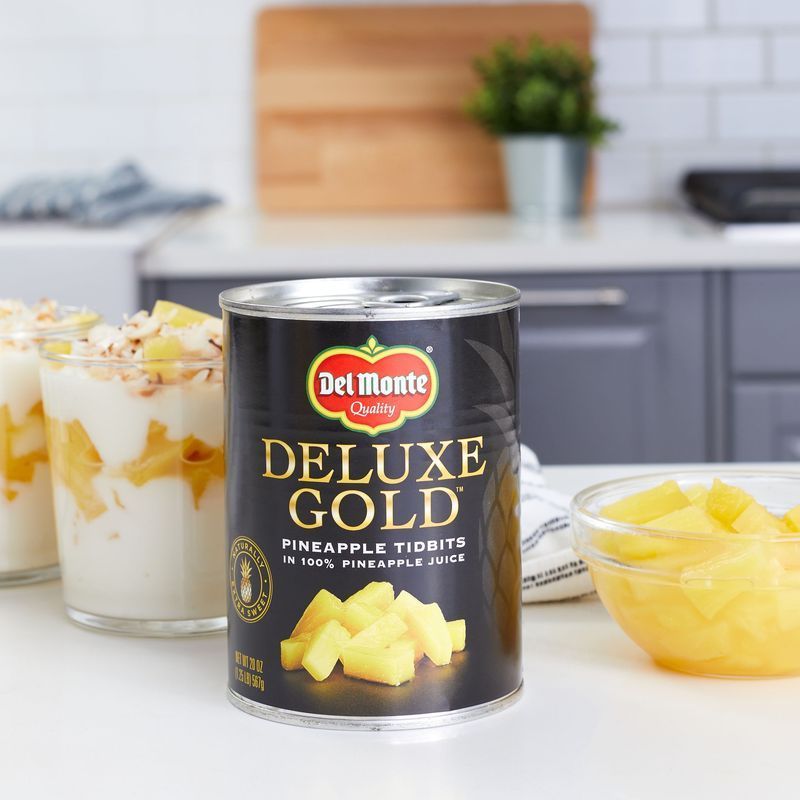 Deluxe Gold Pineapple Tidbits (Pack of 12)