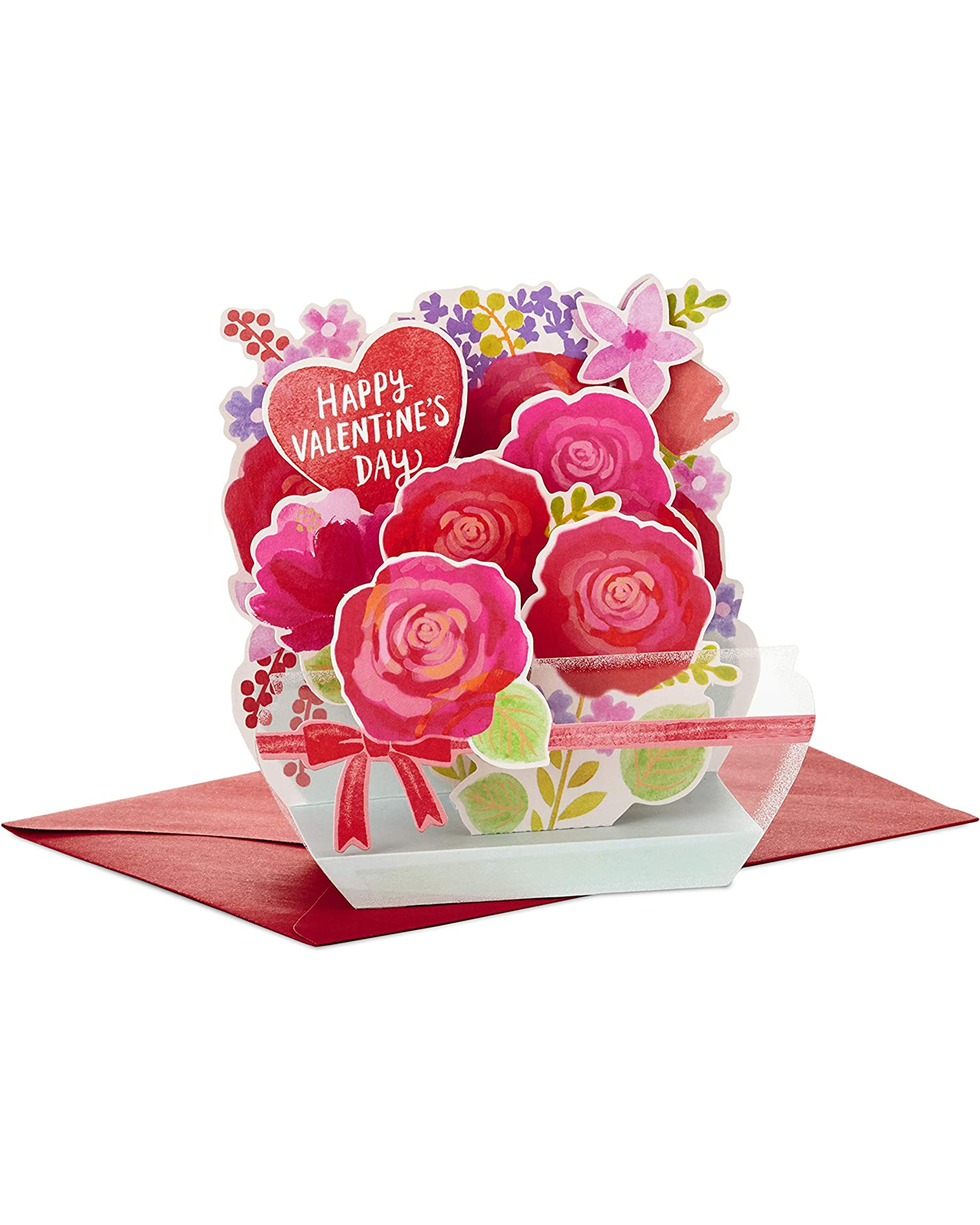 Displayable Pop-Up Valentine’s Day Card