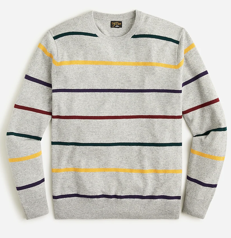 Cashmere Sweater in Stripe