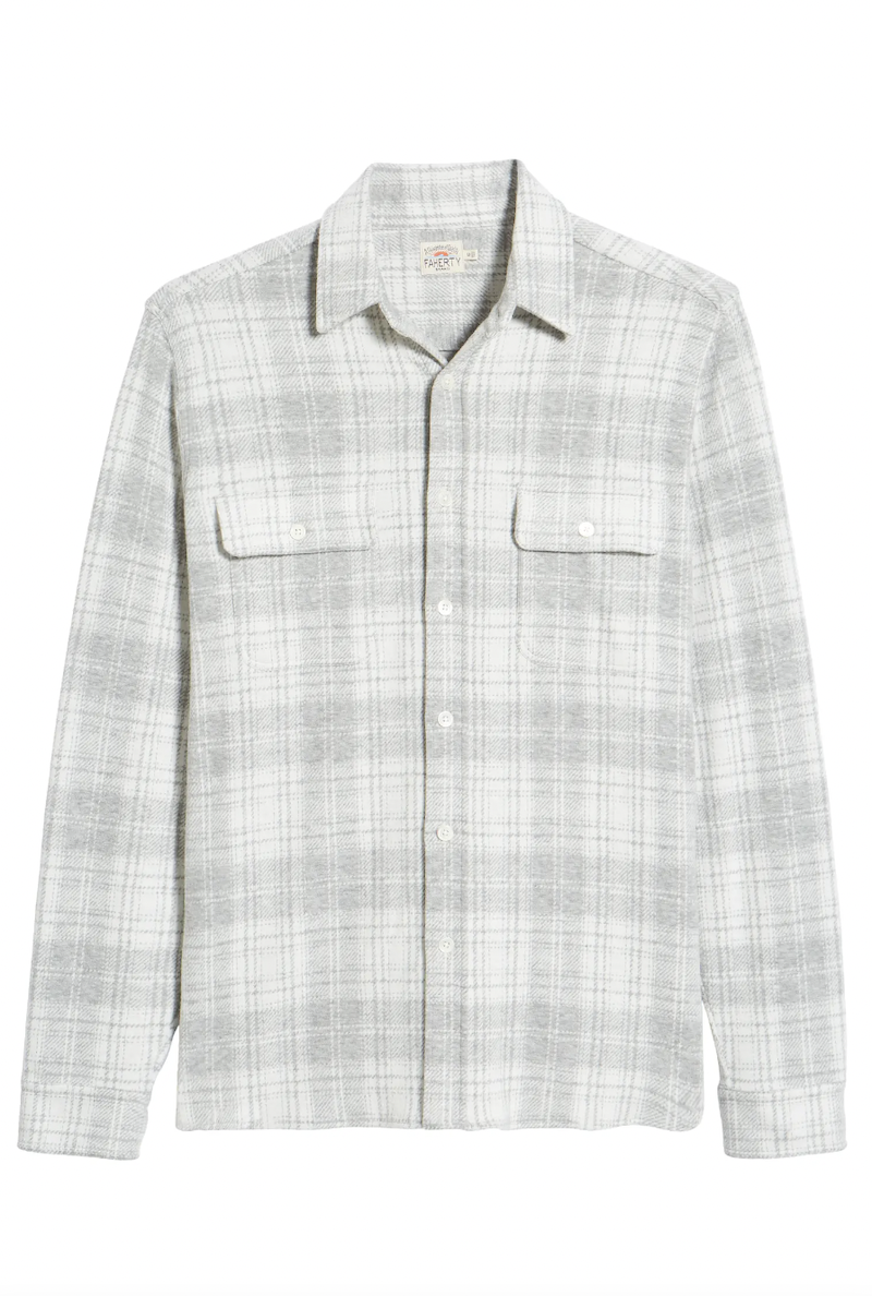 Legend Plaid Flannel Button-Up Shirt