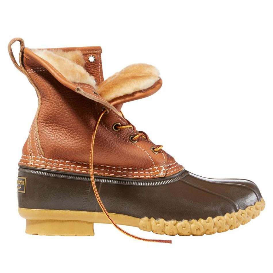 L.L.Bean Shearling-Lined Bean Boots