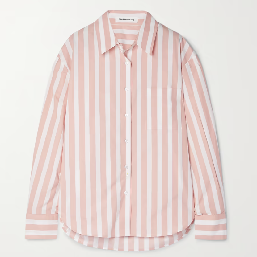 Lui Striped Cotton-Poplin Shirt