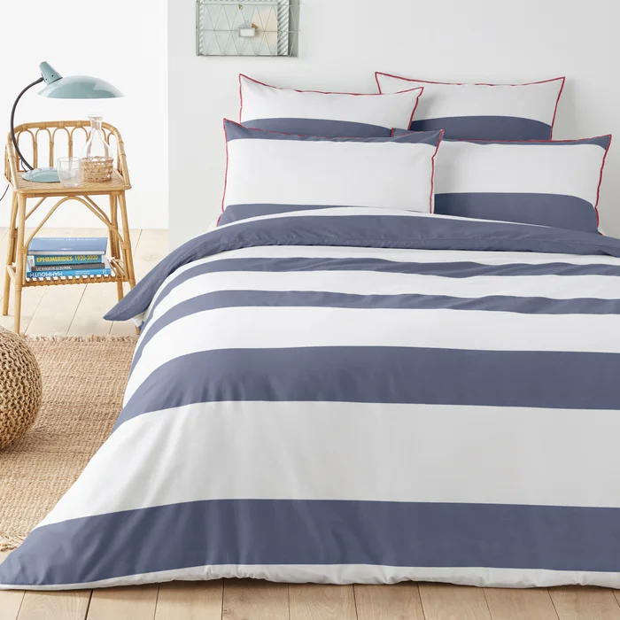 Yacht Striped 100% Duvet Cover