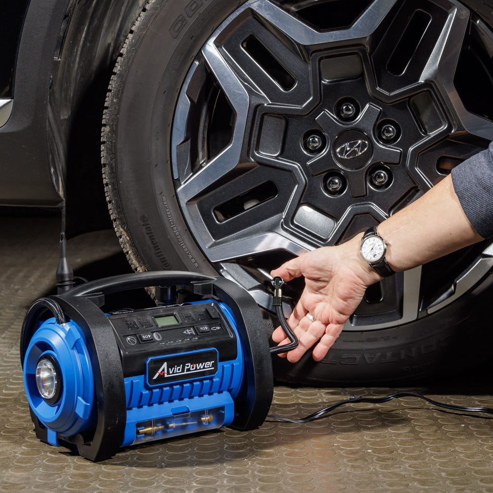 How to Use Car Tire Pump  