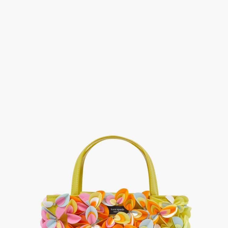 Sam Icon Bouquet Embellished Small Tote