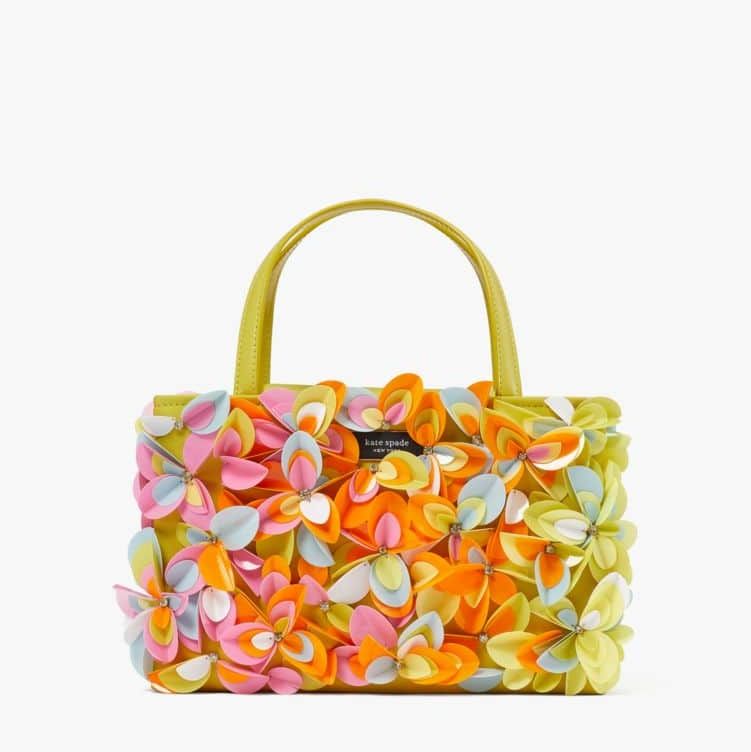 Sam Icon Bouquet Embellished Small Tote