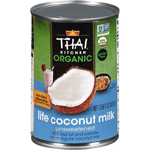 Unsweetened Lite Coconut Milk (Pack of 6)