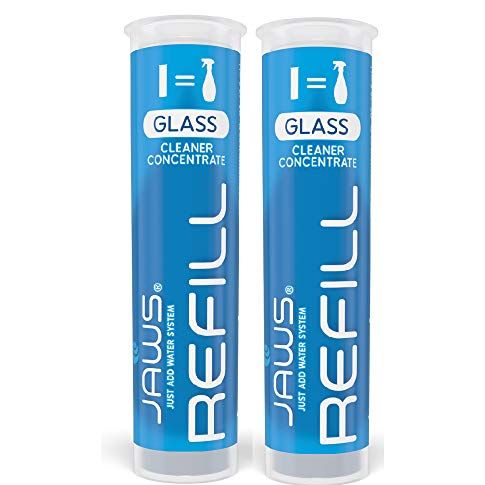 Glass Cleaner Bottle With 2 Refill Pods