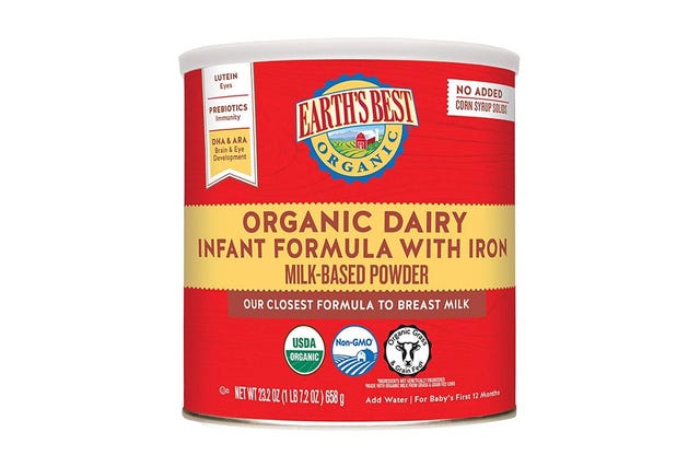 Organic Baby Powder Formula (21-Ounce Can)