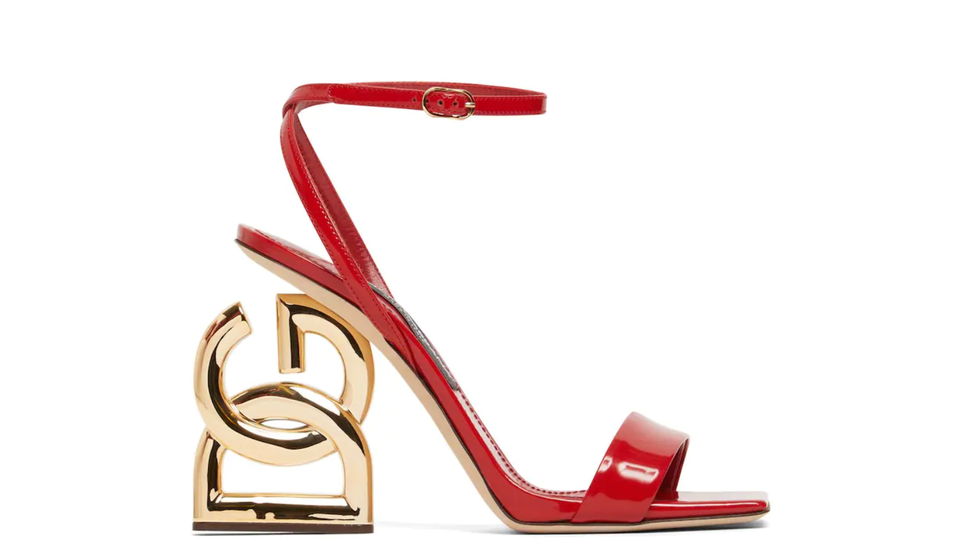 Sandali rossi Dolce & Gabbana