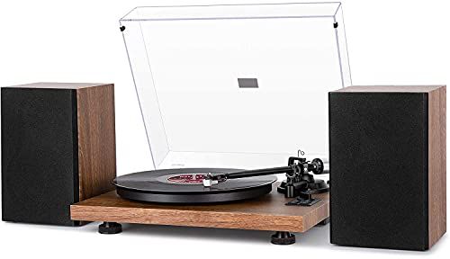 1 BY ONE Bluetooth Turntable Hi-Fi System 