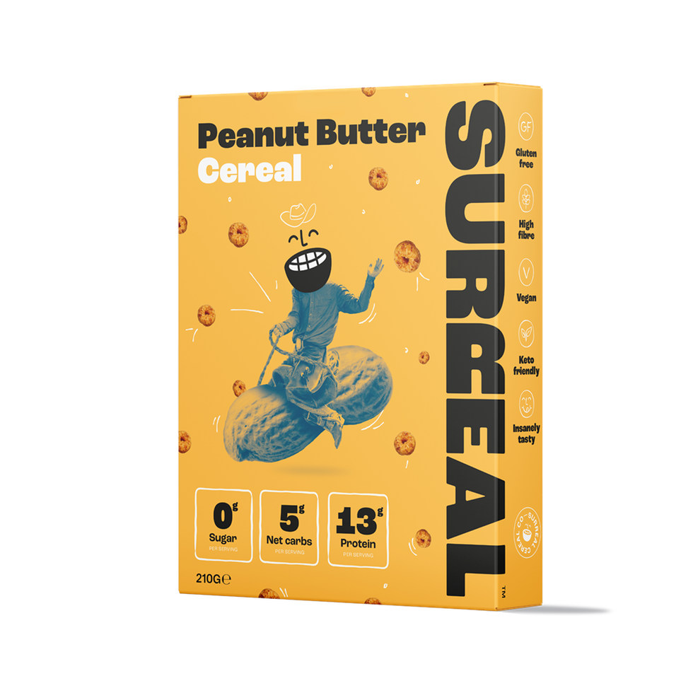Surreal Keto Low Carb Peanut Butter Cereal 240g