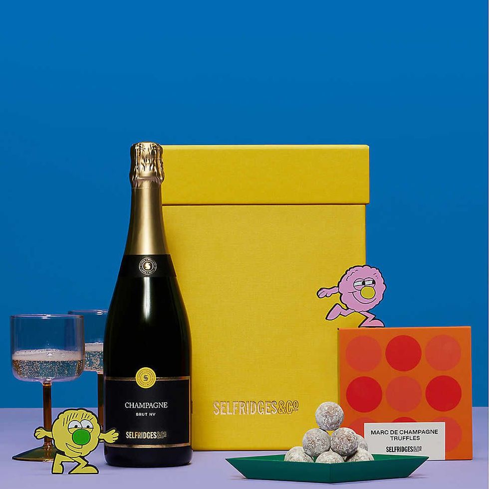 Selfridges Champagne & Chocolates Gift Box
