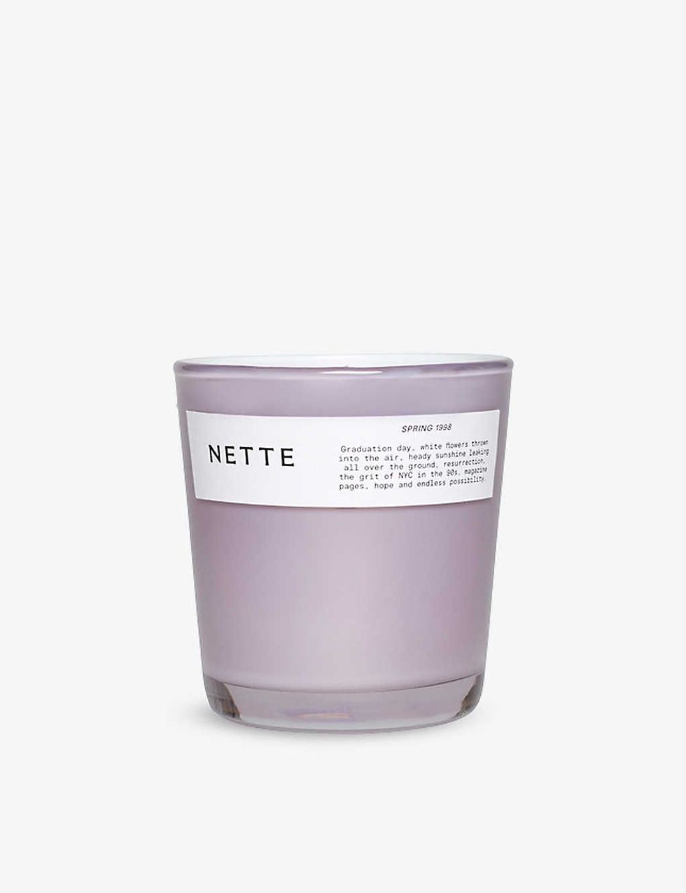 NETTE Spring 1998 scented candle 20.6oz