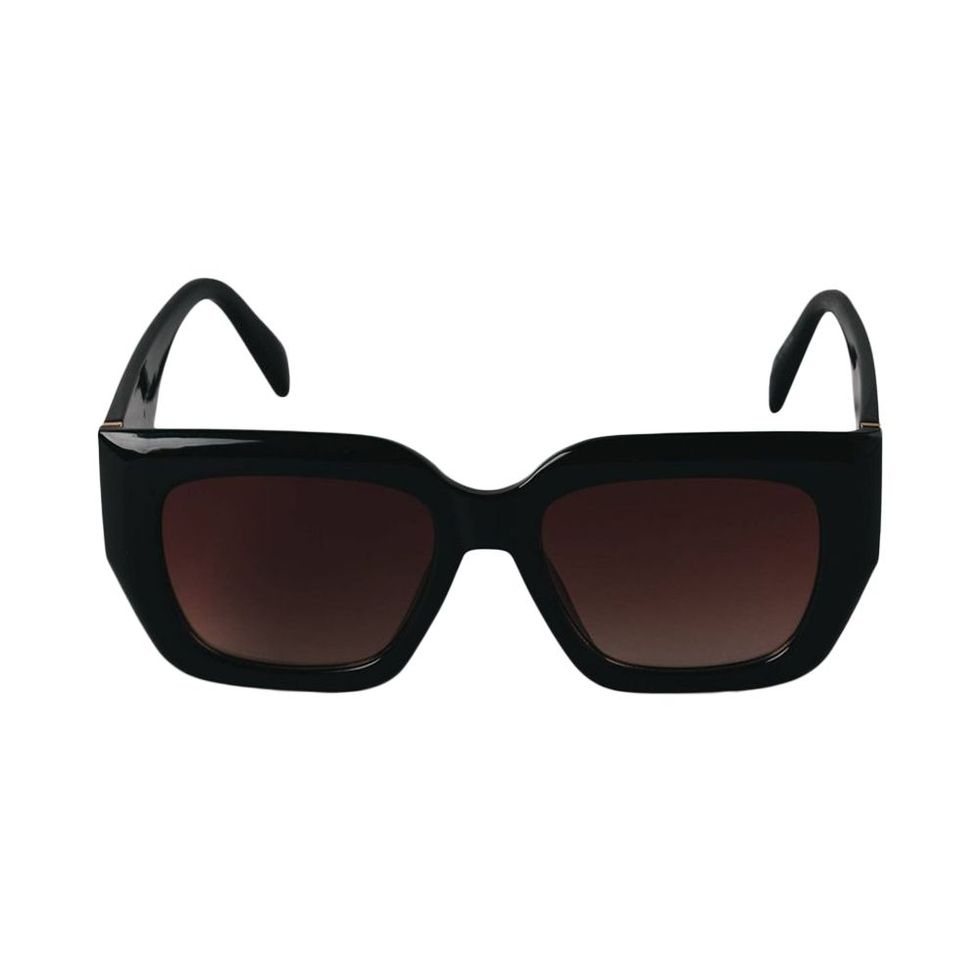 Plastic Angular Square Sunglasses 