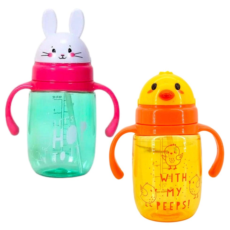 Easter Sippy Cups - Chick and Bunny 