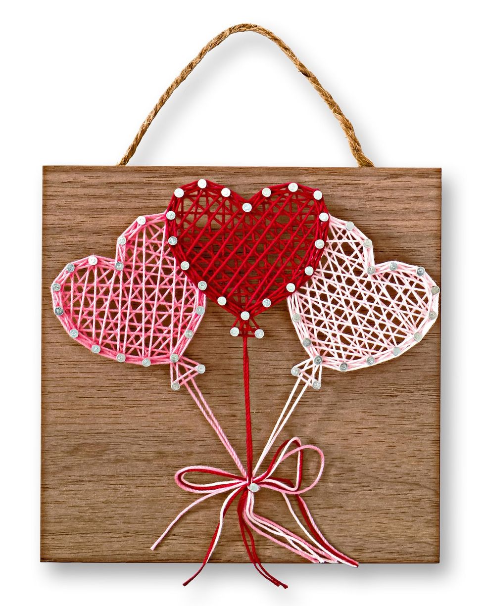 heart balloon string art kit 