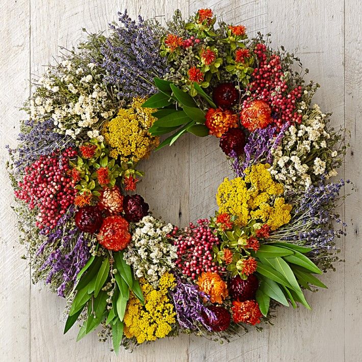 35 Best Spring Wreaths 2024 Shop Our Top Picks   1675270314 Farmers Market Herb Wreath O 